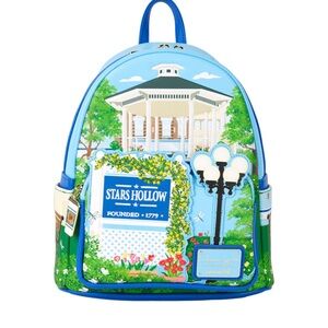 Blue Stars Hollow Backpack NWT